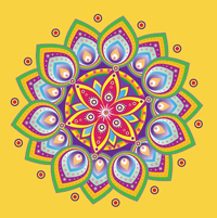 Mandala-Blume